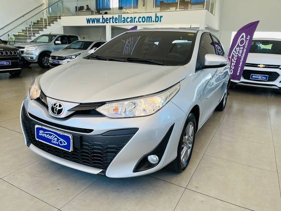 TOYOTA YARIS 1.5 16V FLEX XL PLUS CONNECT MULTIDRIVE TOYOTA YARIS 1.5 16V FLEX XL PLUS CONNECT MULTIDRIVE